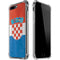 Croatia Flag Distressed iPhone 7/8 Plus Clear Case